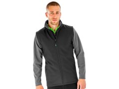 Result R 902M Pánská 2-vrstvá softshell vesta "Printable" 30.902M workguard grey 3