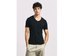 Promodoro 3082 Pánské tričko "Slim Fit" s&nbsp;výstřihem do V 40.3082 black 7