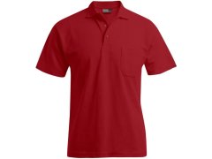 Promodoro 4100 Pánské polo s náprsní kapsou Heavy Piqué 40.4100 fire red 3