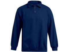 Promodoro 5050 Pánska mikina s 1/4 zipem "Troyer" 40.5050 navy 2