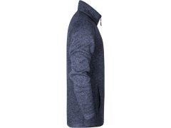 Promodoro 7720 Pánská pletená fleecová bunda 40.7720 heather blue 6