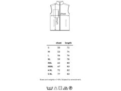 Promodoro 7940 Pánská fleecová vesta 40.7940 navy 6