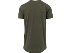Build your Brand BY 028 Pánské tričko "Shaped Long" 56.0028 olive 1
