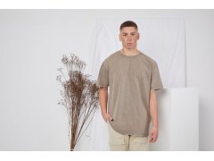 Build your Brand BY 189 Pánské tričko "Acid Wash" 56.0189 dark khaki 2