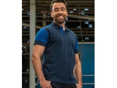 Printer Prime Polo Men Pánské piqué polo z těžké bavlny 61.5024 anthracite/black 7