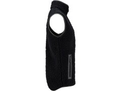 James Harvest Kingsley Fleece Vest Men Pánská fleecová vesta Sherpa "Two-Tone" 62.1501 black 7
