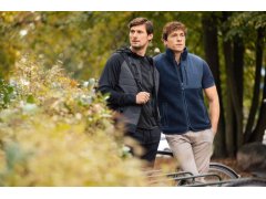 James Harvest Kingsley Fleece Vest Men Pánská fleecová vesta Sherpa "Two-Tone" 62.1501 navy 3