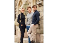 James Harvest Ashland Casual Sweater Pánský pletený svetr "Casual" 62.2516 black 6