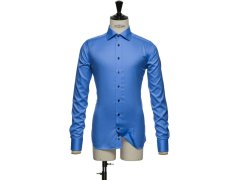 J.Harvest & Frost GB 01 Slim Men Nežehlivá košile s dlouhým rukávem 63.0102 mid blue 8