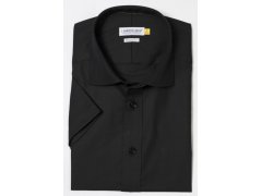 J.Harvest & Frost YB 50 S/S Regular Men Keprová košile s krátkým rukávem 63.5011 black 3