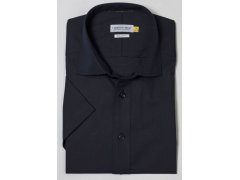 J.Harvest & Frost YB 50 S/S Regular Men Keprová košile s krátkým rukávem 63.5011 navy 1