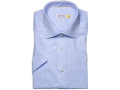 J.Harvest & Frost YB 50 S/S Slim Men Keprová košile s&nbsp;krátkým rukávem 63.5022 sky blue 1