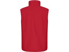 Clique Classic Softshell Vest M Pánská 3-vrstvá softshellová vesta 67.0911 red 6