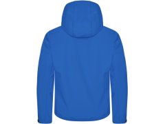 Clique Classics Softshell Hoody M Pánská 3-vrstvá softshellová bunda s kapucí 67.0912 royal blue 4