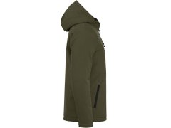 Clique Padded Hooded Softshell Men Pánská zateplená softshellová bunda s&nbsp;kapucí 67.0952 fog green 3