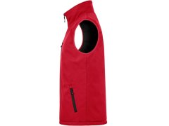 Clique Padded Softshell Vest Men Pánská zateplená softshellová vesta 67.0958 red 4
