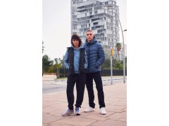 Clique Idaho Jacket Men Pánská prošívaná bunda 67.0976 fog blue 2