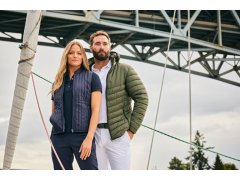 Cutter & Buck Mount Adams Jacket Men Pánská prošívaná bunda 68.1474 orange rust 7