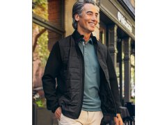Cutter & Buck Pemberton Hybrid Jacket M Pánská hybridní strečová bunda 68.1494 black 1