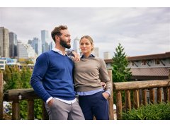 Cutter & Buck Advantage Shirt Men Piqué košile s dlouhým rukávem 68.2410 white 7