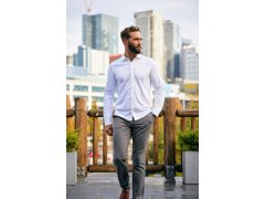Cutter & Buck Advantage Shirt Men Piqué košile s dlouhým rukávem 68.2410 black 8