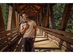 Cutter & Buck Manzanita Men Pánské elastické tričko 68.3408 dark navy 8