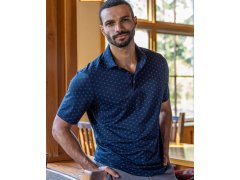 Cutter & Buck Virtue Polo Printed Men Pánské funkční polo "Printed" 68.4432 dark navy 5