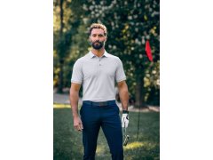 Cutter & Buck Virtue Polo Solid Men Pánské funkční polo 68.4434 silver 2