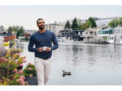 Cutter & Buck Oakville Men Pánský pletený svetr 68.5416 black 6