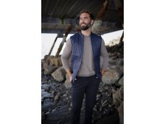 Cutter & Buck Oakville Men Pánský pletený svetr 68.5416 grey melange 8