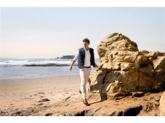 Cutter & Buck Edgemont Chinos Men 34" Pánské chino kalhoty 68.642L dark navy 3