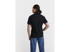 Pure Waste PQM Pánské piqué polo z&nbsp;těžké bavlny 74.0PQM black 4