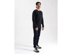 Pure Waste LSMB Pánské tričko z těžké bavlny s dl. rukávem 74.LSMB black 4