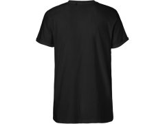 Neutral O 60012 Pánské bio tričko s ohrnutými rukávy 77.6012 black 4