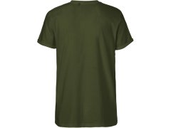 Neutral O 60012 Pánské bio tričko s ohrnutými rukávy 77.6012 military 1