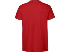 Neutral O 61001 Pánské tričko z bio bavlny 77.6101 red 1