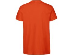 Neutral O 61001 Pánské tričko z bio bavlny 77.6101 orange 1