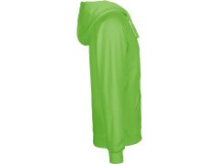 Neutral O 63101 Pánská mikina s kapucí z bio bavlny 77.6311 lime 2