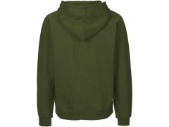 Neutral O 63301 Pánská mikina s&nbsp;kapucí z&nbsp;bio bavlny 77.6331 military 1