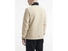 Craft Corporate ADV Pile Fleece Jacket M Pánská fleecová bunda Sherpa 81.2220 ecru/black 2