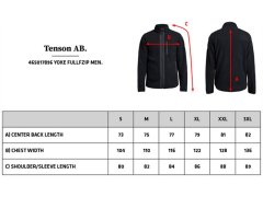 Tenson Yoke Full Zip M Pánská fleecová bunda 84.7896 sand 5