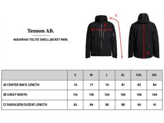 Tenson TXlite Shell Jacket Men Voděodolná pánská bunda 84.8100 dark blue 7