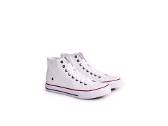Pánské klasické vysoké tenisky BIG STAR DD174251 Bílé 1