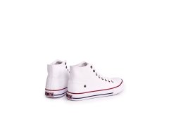 Pánské klasické vysoké tenisky BIG STAR DD174251 Bílé 2