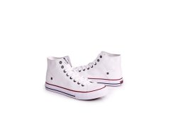 Pánské klasické vysoké tenisky BIG STAR DD174251 Bílé 3