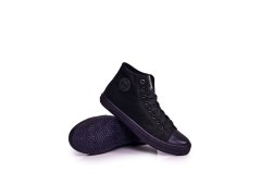 Pánské klasické vysoké tenisky BIG STAR FF174550 Černé 3