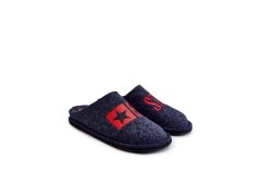 Klasické pánské pantofle Big Star KK176002 Námořnická modré 1