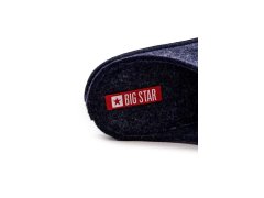 Klasické pánské pantofle Big Star KK176002 Námořnická modré 4