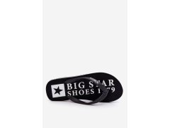 Pánské lehké žabky Big Star LL174444 Černá 2