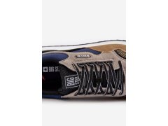 Pánské tenisky Big Star NN174320 s paměťovou pěnou Beige-modré 7
